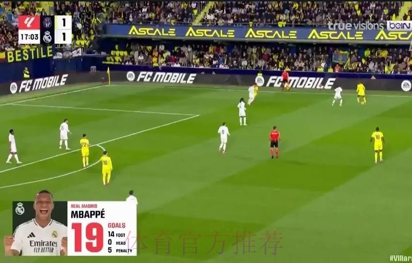 皇马2-1击败黄潜 结束其西甲客场连续3场不胜